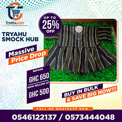 Quality Handwoven Smocks | Ghanaian Batakari Tryahu